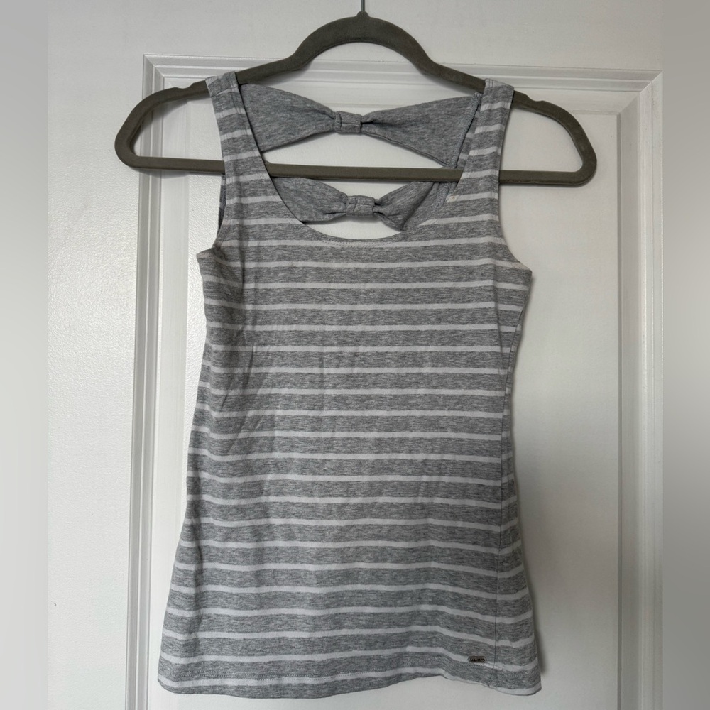 GARAGE | striped tank top.